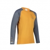 LEATT KOSZULKA ROWEROWA MTB ALLMTN 5.0 JERSEY RUST KOLOR RDZAWY/SZARY ROZMIAR XS
