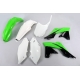 UFO KOMPLET PLASTIKÓW KAWASAKI KXF 250 '13-'16 KOLOR OEM '14-'15 (ZIELONY/BIAŁY/CZARNY) (KA221E999)