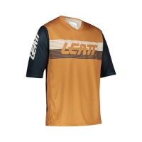 LEATT KOSZULKA ROWEROWA MTB ENDURO 3.0 JERSEY RUST KOLOR RDZAWY/CZARNY ROZMIAR XXL