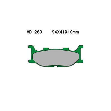 VESRAH KLOCKI HAMULCOWE KH199 (MADE IN JAPAN)