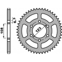 PBR ZĘBATKA TYLNA 4412 49 F APRILIA 50 SX '14-'20, DERBI 50 DRD/GP1 '04-'09 (JTR1133.49) (ŁAŃC.420) (STD.-4)