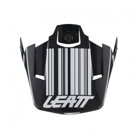 LEATT DASZEK/VISOR DO KASKU GPX 3.5 V20.1 BLACK KOLOR CZARNY/BIAŁY ROZMIAR XS/S (CZĘŚCI ZAMIENNE)