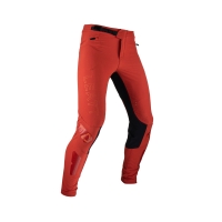 LEATT SPODNIE ROWEROWE (DAMSKIE) MTB GRAVITY 4.0 PANTS LAVA KOLOR BORDOWY ROZMIAR M