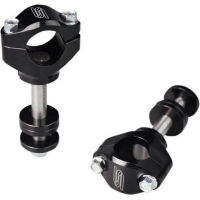 SCAR RACING DEDYKOWANE MOCOWANIA KIEROWNICY 28,6MM DO PÓŁEK SCAR TRIPLE CLAMPS KOLOR CZARNY