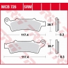 TRW LUCAS ZF KLOCKI HAMULCOWE KH324 SINTER APRILIA ATLANTIC 125 '03-, SCARABEO 125 '04-'10, ATLANTIC 200 '02-'05, SCARABEO 200 '