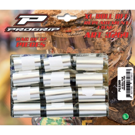 PROGRIP ROLKA ROLL OFF XL PG3269 SZEROKOŚĆ 4CM (12 SZT) (WSZYSTKIE MODELE Z WYJĄTKIEM GOGLI PG3303 VISTA) (PG3269BIG) (PG3269XL)