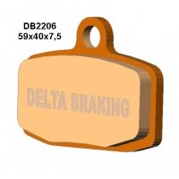 DELTA BRAKING KLOCKI HAMULCOWE KH612 KTM SX85 `12-20 PRZÓD - ZASTĘPUJĄ DB2206MX-N ORAZ DB2206QD-N