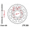 JT ZĘBATKA TYLNA 269 49 HONDA CG 125 '02-'05, CM 125 '82-'97, CB 125T '82-'88, DAELIM VC 125 '96-'99 (26949JT) (ŁAŃC. 428)