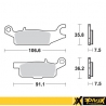 PROX KLOCKI HAMULCOWE KH443 YAMAHA YFM 550 GRIZZLY '11-14, YFM 700 GRIZZLY '07-18 PRZÓD LEWY