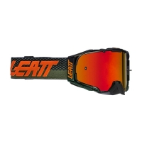 LEATT GOGLE VELOCITY 6.5 IRIZ GOGGLE CACTUS LENS RED 28% - ZIELONY/CZARNY SZYBKA LUSTRZANA CZERWONA