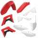 POLISPORT KOMPLET PLASTIKÓW HONDA CRF 250RX '19-'21 CRF 459RX '17-'21 W ZESTAWIE TABLICA PRZEDNIA (8667200002) KOLOR CZERWONY B