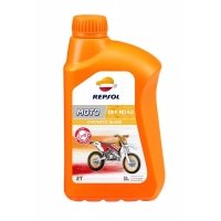 REPSOL OLEJ SILNIKOWY 2T MOTO OFF ROAD 1L SYNTETYCZNY (12) (ZASTĘPUJE RP147Z51)