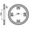 PBR ZĘBATKA TYLNA 4509 38 C45 SUZUKI LTZ 400 '09, LT-R 450 '06-'09 (JTR1760.38) (ŁAŃC. 520)