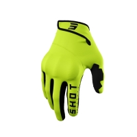 SHOT RACING WYPRZEDAŻ RĘKAWICE SOFTSHELL ZIMOWE TRAINER CE 2.0 NEON YELLOW KOLOR ŻÓŁTY NEON/CZARNY ROZMIAR 08