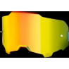 100 PROCENT ARMEGA / ARMATIC REPLACEMENT MIRROR GOLD LENS - SZYBA/SZYBKA/SZYBKA DO GOGLI ARMEGA / ARMATIC KOLOR ZŁOTE LUSTRO
