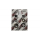 BEARING WORX KOMPLET (ZESTAW) USZCZELNIACZY SILNIKOWYCH SUZUKI RM 125 '01-'03 (822267)