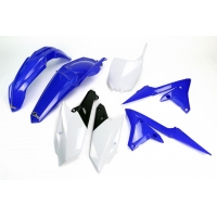 UFO KOMPLET PLASTIKÓW YAMAHA YZF 250 '14-'18, YZF 450 '14-'17 KOLOR OEM '18 (NIEBIESKI/BIAŁY/CZARNY) (YA318E999K)