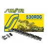 SUNSTAR ŁAŃCUCH NAPĘDOWY 530RDG-114N (530VX3) DO 1000 CCM (DG-RING) KOLOR NATURALNY - MADE IN JAPAN - OFERTA SPECJALNA