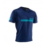 LEATT KOSZULKA ROWEROWA Z ZAMKIEM DBX 1.0 ZIP JERSEY INK KOLOR GRANATOWY ROZMIAR M
