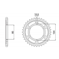 CHT ZĘBATKA TYLNA 488 40 KAWASAKI ZX 10R (MOD. 530) (488-40K)