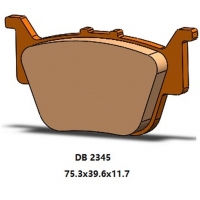 DELTA BRAKING KLOCKI HAMULCOWE KH714 TYŁ KH714 HONDA SXS 500 PIONEER '15-'22, SXS 520 PIONEER '21-'22, SXS 700 PIONEER '16-'22