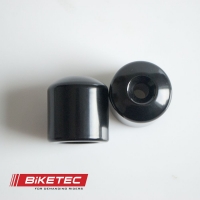 BIKETEC KOŃCÓWKI/CIĘŻARKI KIEROWNICY KAWASAKI (PATRZ OPIS DODATKOWY) KOLOR CZARNY 2404030000, OEM: 13042-0710