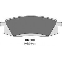 DELTA BRAKING KLOCKI HAMULCOWE KH105 YAMAHA TT350/600 - ZASTĘPUJĄ DB2100MX-D ORAZ DB2100QD-D