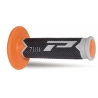 PROGRIP MANETKI PG788 OFF ROAD (22+25MM, DŁ.115MM) KOLOR SZARY/POMARAŃCZOWY/CZARNY (TRÓJSKŁADNIKOWE) (788-211) (PG788/2)