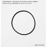 ATHENA USZCZELKA POD GŁOWICĘ ( GŁOWICY ) (O-RING- 2X60MM) BETA RR125 '18-'24, KTM SX 125 '16-24, HUSQVARNA TC 125 '16-'24, TX 12