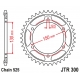 JT ZĘBATKA TYLNA 300 42 YAMAHA TDM 900 '02-'13 (30042JT) (ŁAŃC. 525) CZARNA