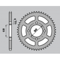 CHT ZĘBATKA TYLNA 243 53 HONDA MTX125R 83-94 (241-53) (JTR241.53)