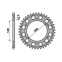 PBR ZĘBATKA TYLNA 46113 42 C45 BMW F 650 GS 10-13, NA ŚRUBĘ 10,5 MM (JTR3.42) (ŁAŃC. 525)