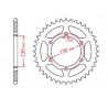 MTX PARTS ZĘBATKA TYLNA 236 46 HONDA NX 650 '95-'01, YAMAHA XJ 6 '09-'15 (JTR305.46)* (ŁAŃC. 520) - PATRZ RÓWNIEŻ 430946 (JTR245