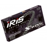 IRIS 525 XR-126 ŁAŃCUCH NAPĘDOWY (126-OGNIW) X-RING (OTWARTY + ZAKUWKA) KOLOR CZARNY (DO 900CCM) (39,0KN)