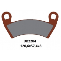 DELTA BRAKING KLOCKI HAMULCOWE KH656 PRZÓD POLARIS RANGER ELECTRIC '16-'22, SPORTSMAN 325 '14-'15, RANGER 570 '14-'22, RANGER/RZ