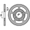 PBR ZĘBATKA TYLNA 4432 45 F YAMAHA TZR 50 RR / X-POWER '03-'09 (JTR1078.45) (ŁAŃC. 420) (STD.-2)