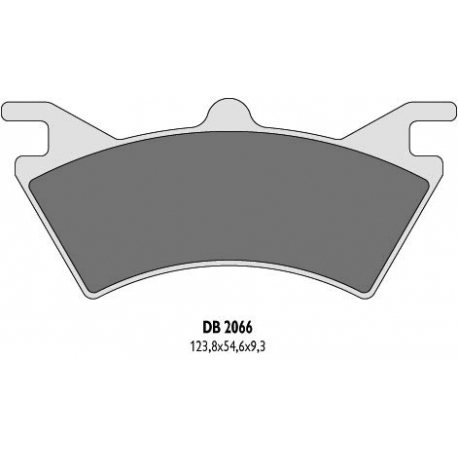 DELTA BRAKING KLOCKI HAMULCOWE KH313 POLARIS 6X6 - ZASTĘPUJĄ DB2066QD-D ORAZ DB2066MX-D