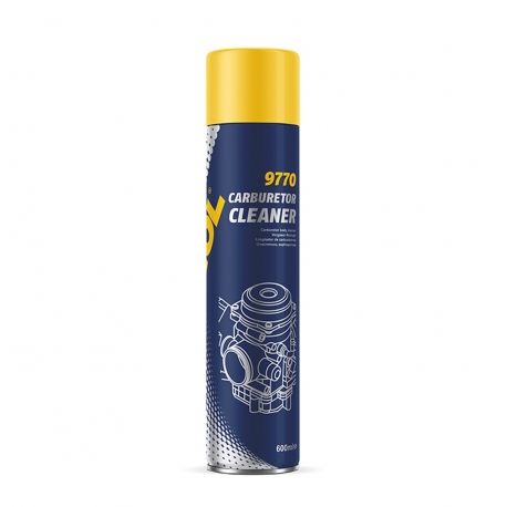 MANNOL CARBURETOR CLEANER SPRAY DO CZYSZCZENIA GAŹNIKA 600 ML (9770) (24)