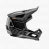100 PROCENT MTB KASK ROWEROWY MODEL AIRCRAFT 2 COMPOSITE BLACK KOLOR CZARNY/SZARY ROZMIAR XL (61-64 CM)
