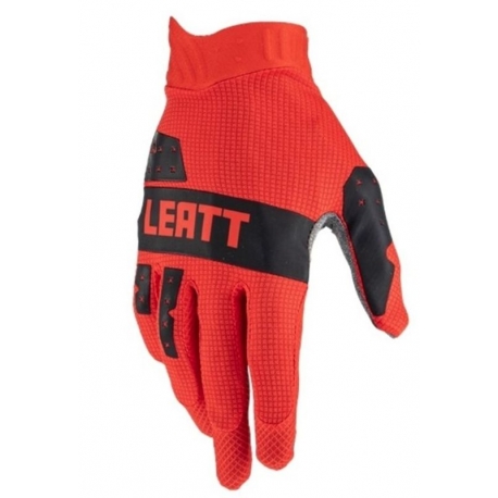 LEATT RĘKAWICE MOTO 1.5 GRIPR GLOVE RED KOLOR CZERWONY/CZARNY ROZMIAR S