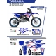 UFO KOMPLET PLASTIKÓW YAKIT324999 PLUS KOMPLET NAKLEJEK (OKLEIN) YAMAHA YZ 125/250 '22 W ZESTAWIE PRZEDNIA TABLICA (YA04860) ORA