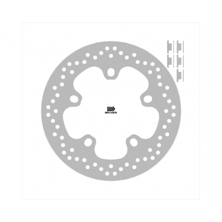 NG TARCZA HAMULCOWA TYŁ INDIAN STANDARD FTR 1200 '18-'23 (260X117,4X5MM) (5X13,8X16,4MM)