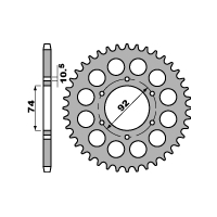 PBR ZĘBATKA TYLNA 852 45 C45 YAMAHA ZJ550 81-85 (ŁAŃC. 530) (JTR856.45)
