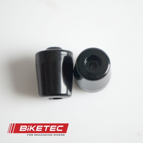 BIKETEC KOŃCÓWKI/CIĘŻARKI KIEROWNICY YAMAHA (PATRZ OPIS DODATKOWY) KOLOR CZARNY 2408050000, OEM: 39P-26246-00-00