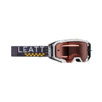 LEATT GOGLE VELOCITY 5.5 GOGGLE PEARL ROSE UC 32% - KOLOR BIAŁY/GRAFITOWY SZYBKA RÓŻOWE ZŁOTO