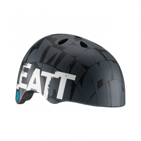 LEATT KASK ROWEROWY (DZIECIĘCY) MTB URBAN 1.0 JUNIOR V22 HELMET BLACK KOLOR CZARNY ROZMIAR XS (50-54 cm)