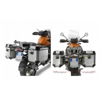 KAPPA STELAŻ KUFRÓW BOCZNYCH MONOKEY CAM SIDE BMW R 1200 GS (04-12), R 1200 GS Adventure (06-13) - POD KUFRY KFR K'FORCE ALU