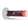 PROGRIP MANETKI PG788 OFF ROAD (22+25MM, DŁ.115MM) KOLOR CZERWONY/CZARNY/SZARY (TRÓJSKŁADNIKOWE) (788-220)