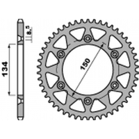 PBR ZĘBATKA TYLNA 489 53 C45 KAWASAKI KX/KXF 125/250 '84-'20, KDX 200/220/250 '84-'06 (JTR489.53) (ŁAŃC. 520)