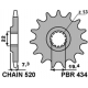 PBR ZĘBATKA PRZEDNIA 434 14 SUZUKI DR 250 '82-'87, GZ 250, GN 250 (JTF434.14) (ŁAŃC. 520) (434.14JT)